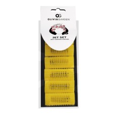 Бігуді Olivia Garden Jet Set Regular жовті упаковка 6 шт.