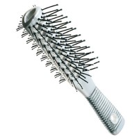 Тунельна щітка для укладки волосся Comair Silver