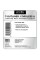 Ніж до тримера Andis Cordless T-Outliner Li Replacement Square Blade