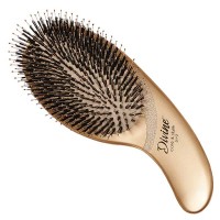 Овальна щітка з комбінованою щетиною Divine Gold Care and Style