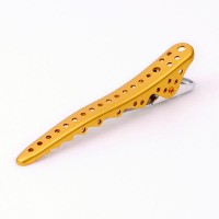 Золотистий зажим для волосся Y.S. Park Shark Clip 106 мм.