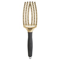 Перукарська щітка для укладки Olivia Garden Finger Brush Trinity Passion Gold