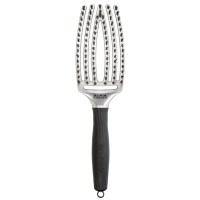Перукарська щітка для укладки Olivia Garden Finger Brush Trinity Purity White Gold