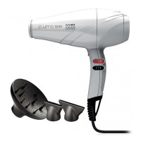 Білий професійний фен Ga.Ma Pluma 5500 Oxy Active System 2400 Вт