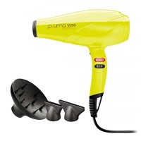 Жовтий професійний фен Ga.Ma Pluma Endurance 5500 Ion 2400 Вт