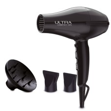 Чорний професійний фен Ga.Ma Ultra Compact Ion 2200 Вт