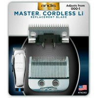 Хромований ніж із нержавіючої сталі на машинку для стрижки Andis Master Cordless MLC size 000-1