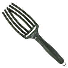 Щітка для укладання Olivia Garden Finger Brush Combo Midnight Desert Ionic Green Emerland