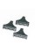 Перукарський набір для стрижки 3 в 1 Sway Dipper S BGE, Vester S BGE, Shaver Pro Black