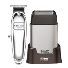 Набір для стрижки тример та шейвер Sway Vester, Shaver Pro Silver