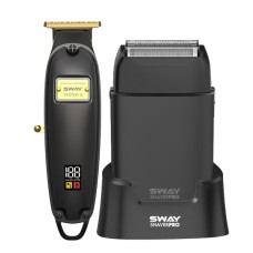 Набір для стрижки тример та шейвер Sway Vester S BGE, Shaver Pro Black